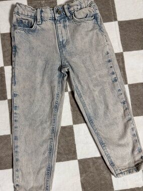 Denim&Co Light Blue Acid Wash Kids Jeans